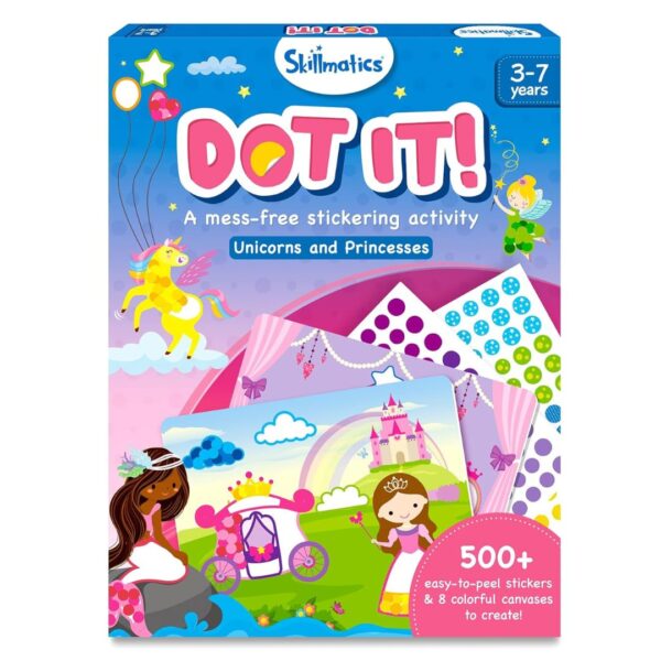 Age 3+ Skillmatics Dot It with Magnets Unicorns & Princesses