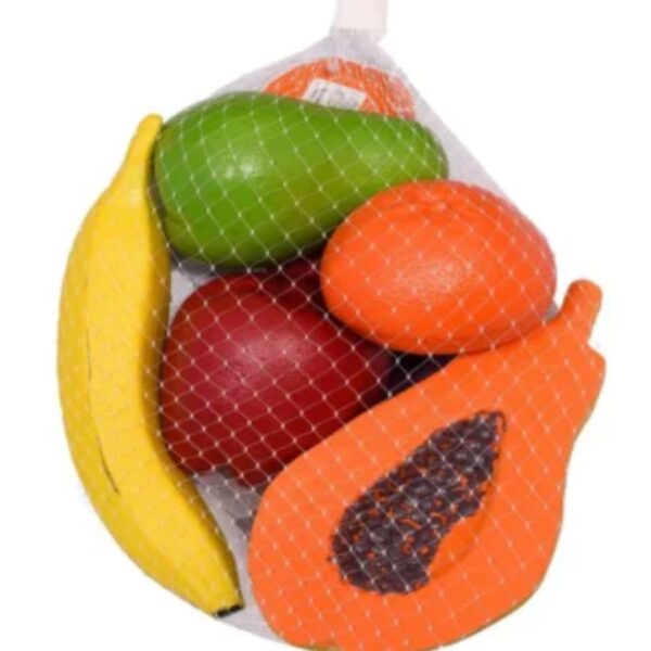 Age 3+ Rubbabu Fruits Pretend Play Toy Set of 8