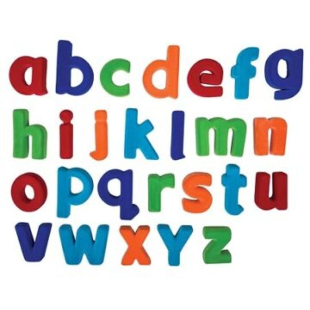 Age 1+ Rubbabu Small Magnetic Lowercase Alphabet Set