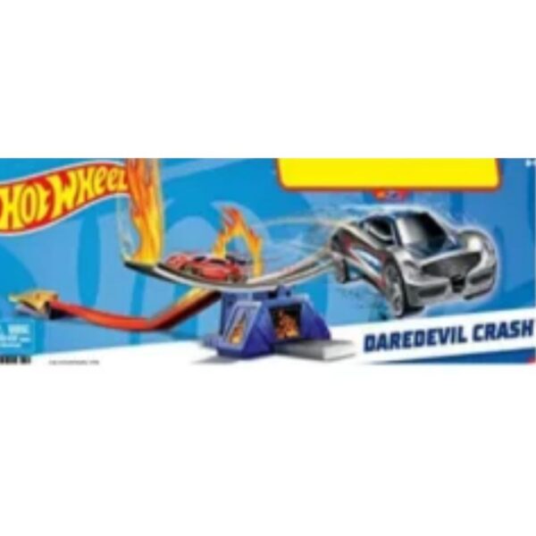 Age 5+ Hot Wheels Daredevil Crash Trackset