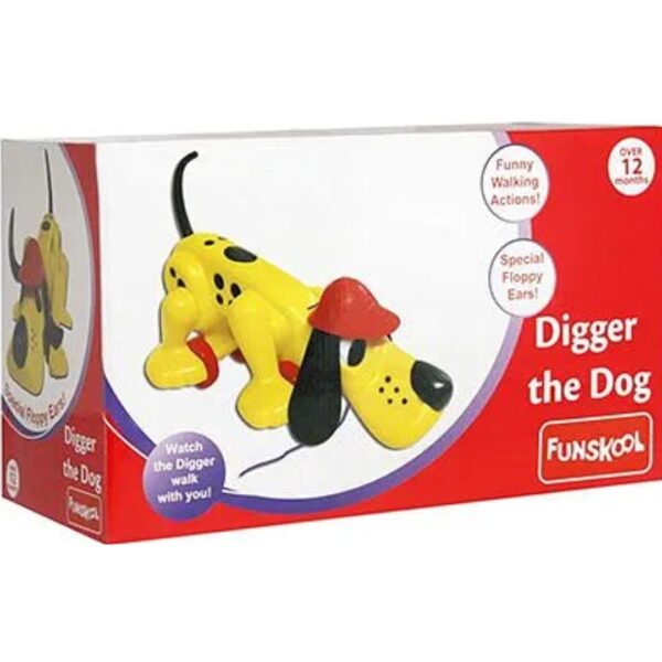 Age 1+ Giggles Digger The Dog Activity Toys