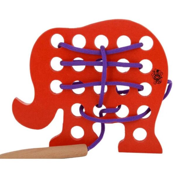 Age 2+ Skillofun Elephant Sewing Toy