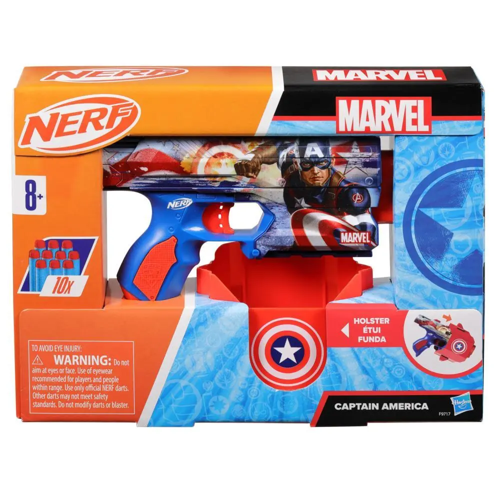 Nerf Marvel Captain America Dart Blaster