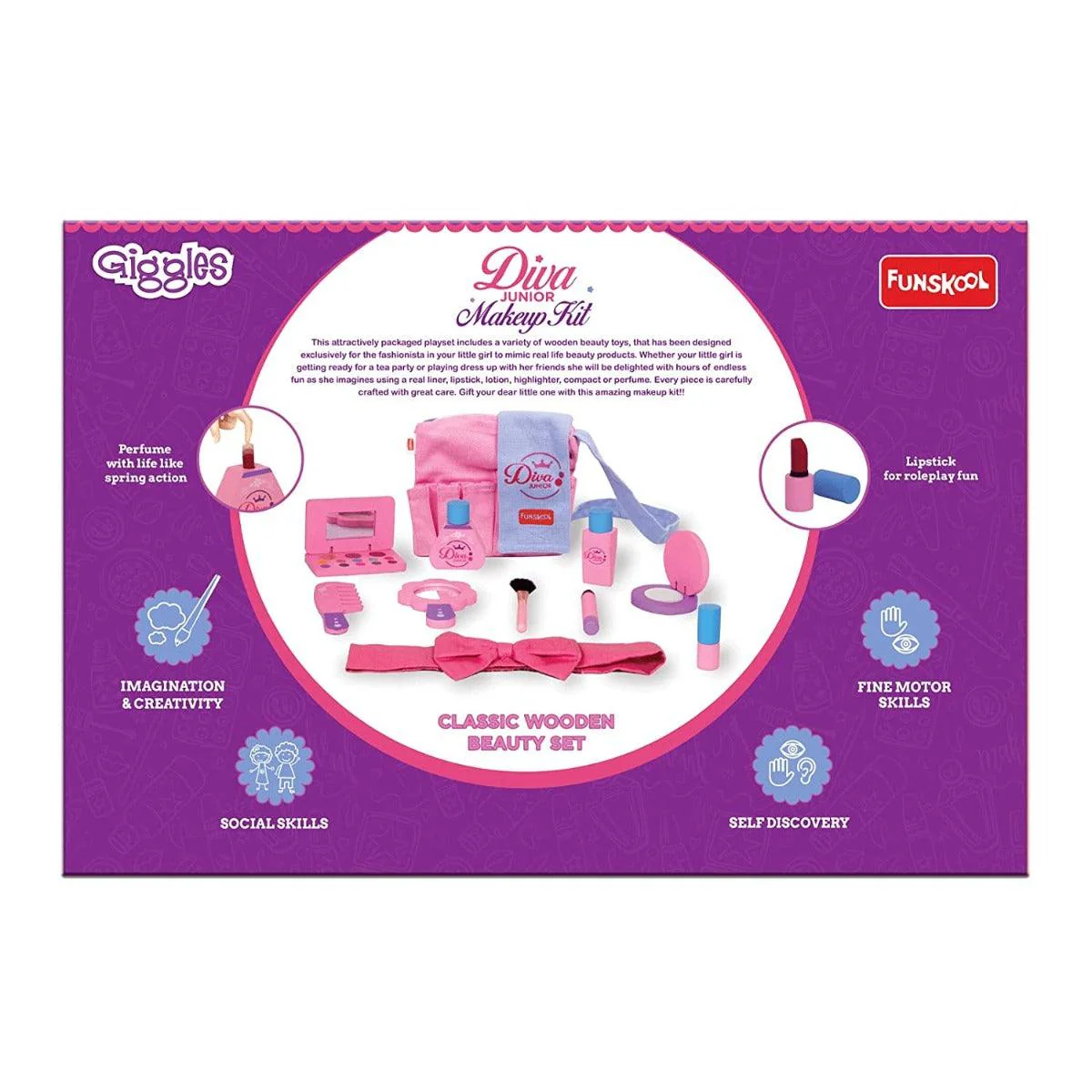 Age 3+ Giggles Diva Junior Makeup Kit - Image 2