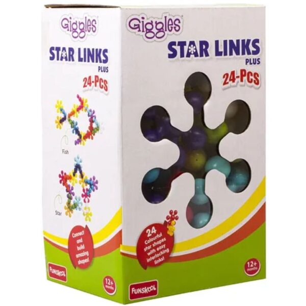 Age 1+ Giggles Star Links Plus Educational Toy