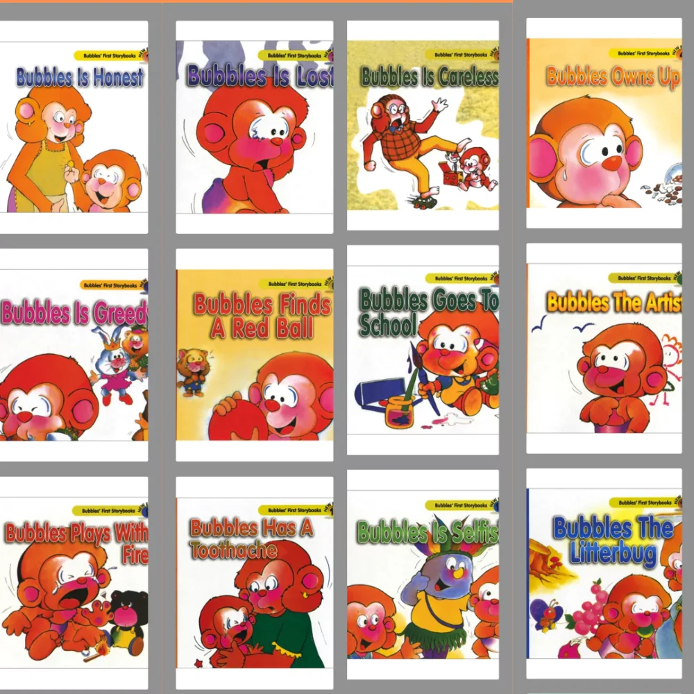 Bubbles Story Book (12 books set)