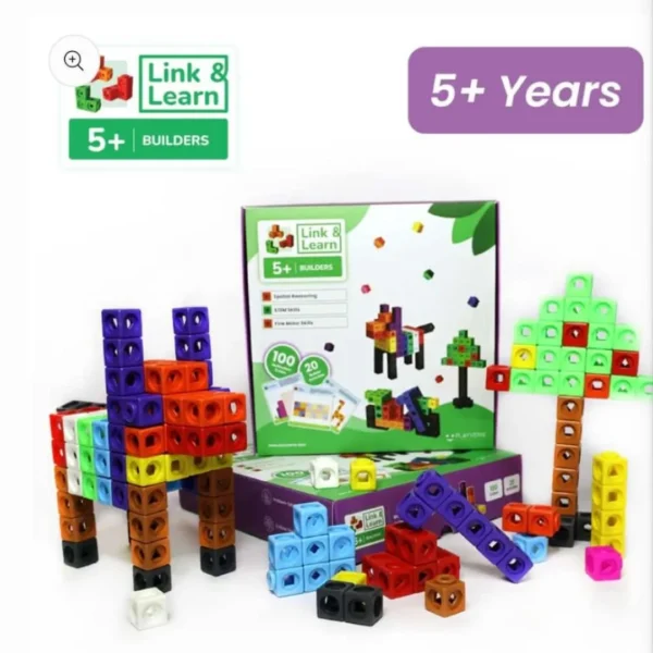 Age 5+ PlayVerse Link & Learn Building Blocks