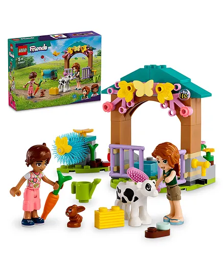 Age 5+ Lego 42607 Friends Autumn’s Baby Cow Shed Toy