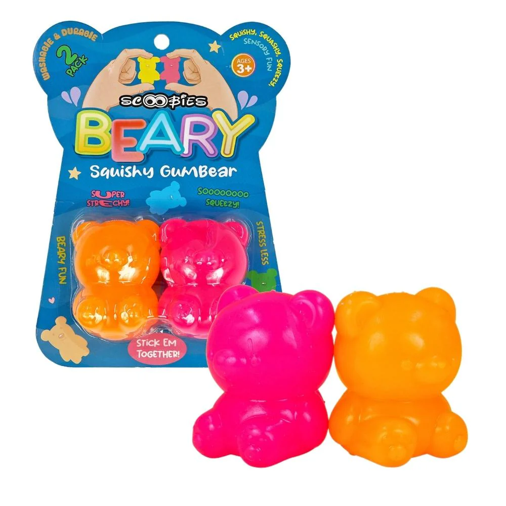 Scoobies Beary Squishy Gumbear 2-in-1 Pack