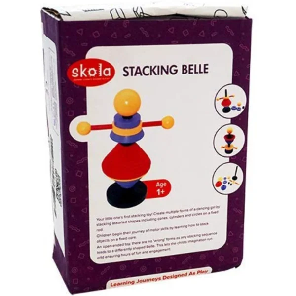 Age 1+ Skola Toys Stacking Belle