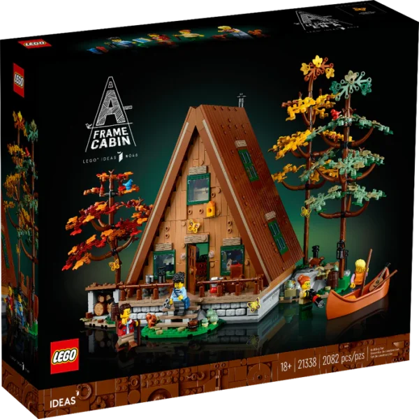 Age 18+ Lego 21338 Ideas A Frame Cabin Building Kit for Adults