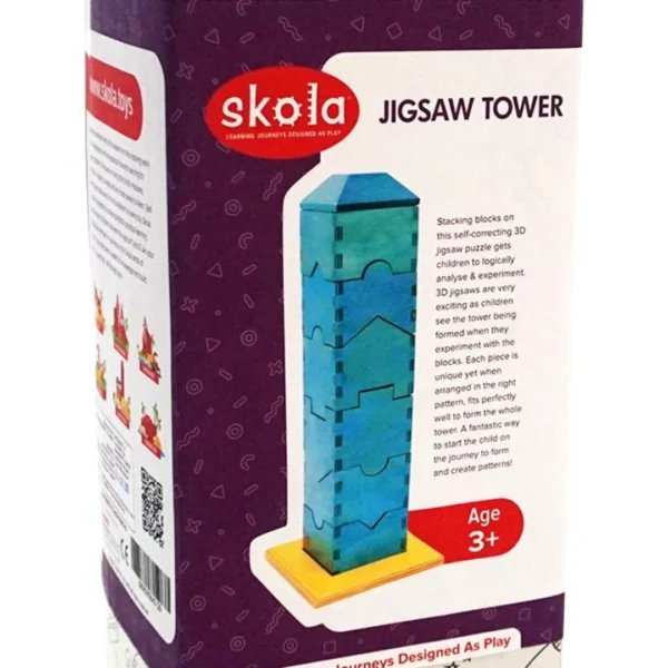 Age 3+ Skola The New Jigsaw Tower