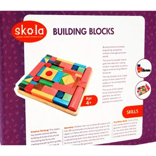 Age 4+ Skola Building Blocks Set