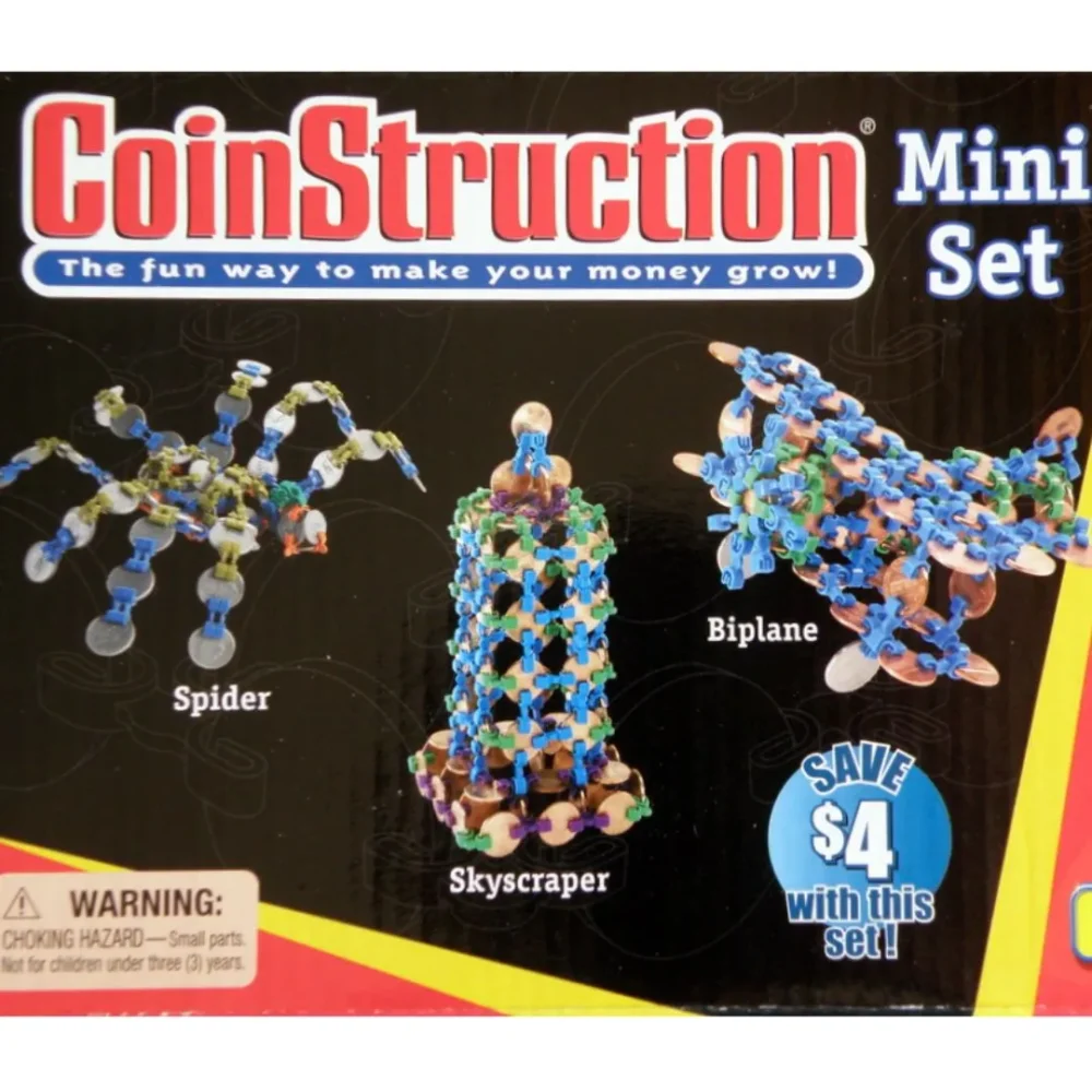 Age 6+ Educational Insight Coin Construction Mini Set