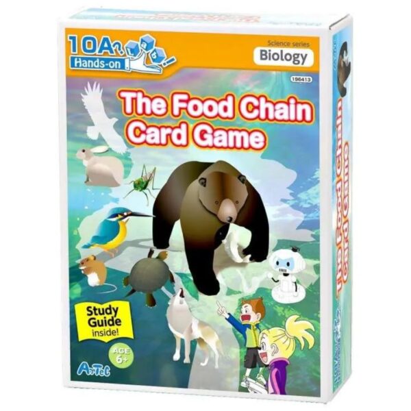 Age 6+ Artec The Food Chain Card Game And Study Guide