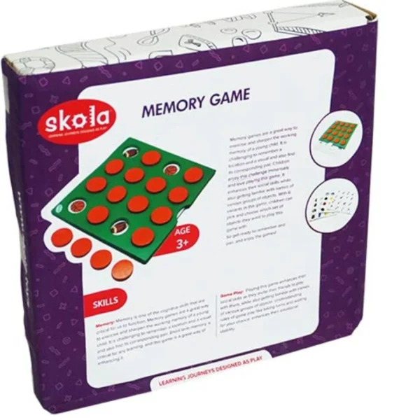 Age 3+ Skola Memory Game