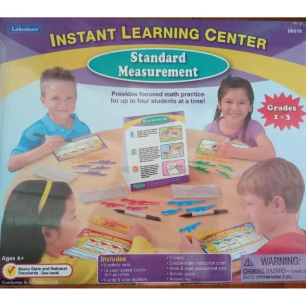 Age 3+ Lakeshore Instant Learning Center Standard Measurement