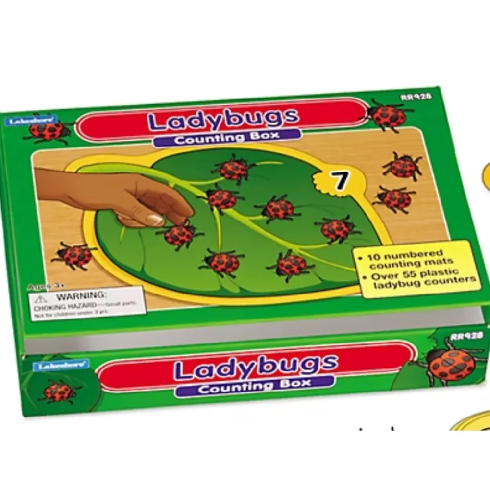 Age 3+ Lakeshore Learning Ladybug Counting Box