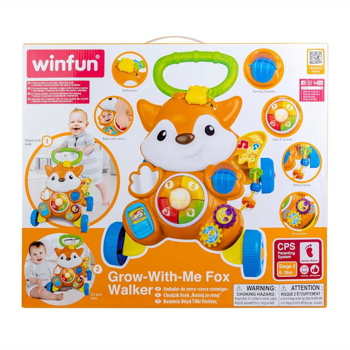 Winfun Grow-With-Me Fox Walker