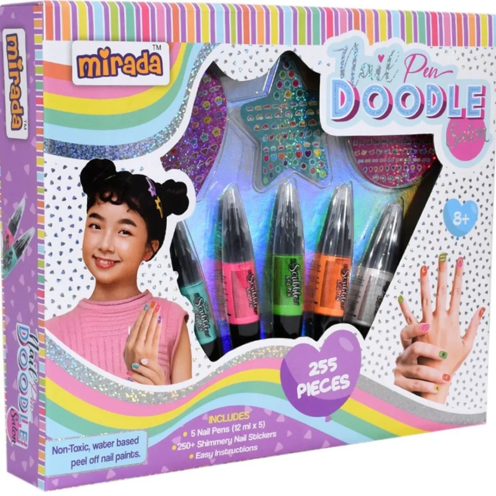 Age 6+ Mirada Doodle Nail Pen (Multi-color)