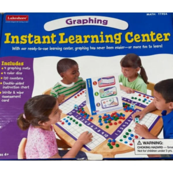 Age 3+ Lakeshore Instant Learning Center Graphing