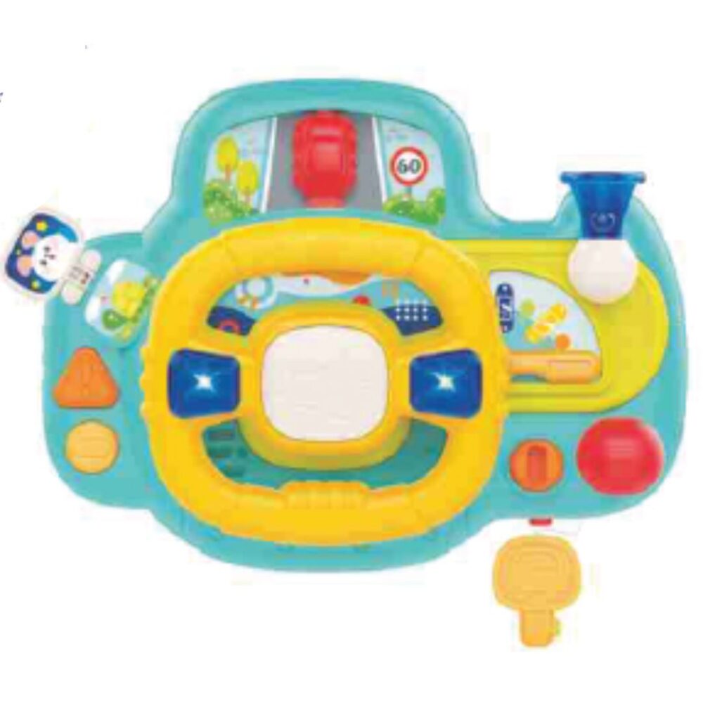 Age 1+ Puchi Navigation Bridge Steering Wheel Toy