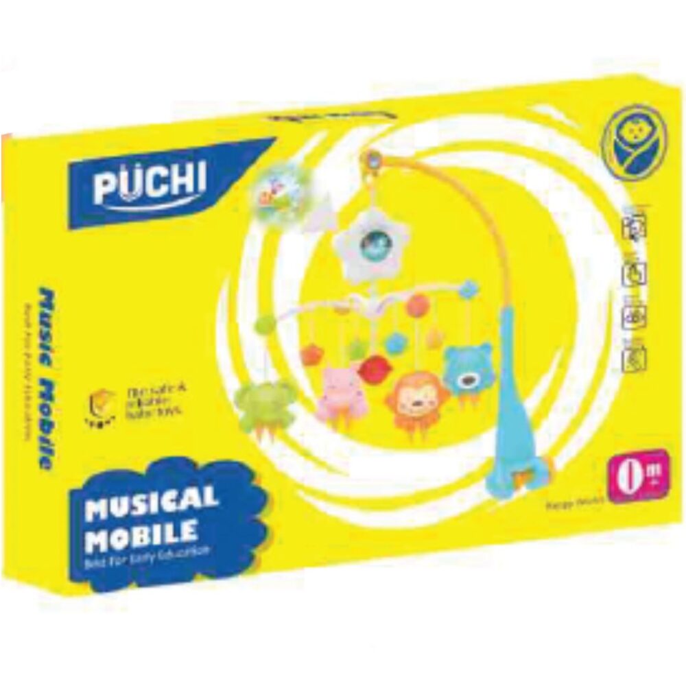 Age 1+ Puchi Musical Mobile 1+5 Pcs Set