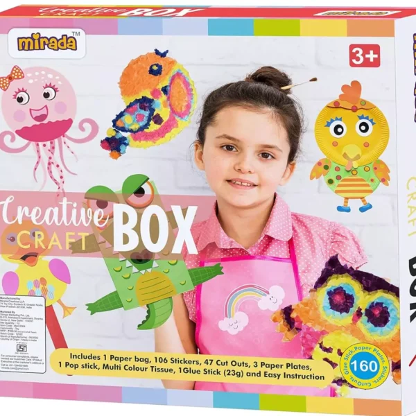 Age 6+ Mirada Creative Craft Box Kit (Multi-color)