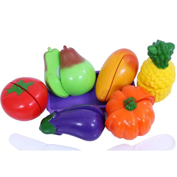 Age 2+ Toyzone Fruits & Vegetables 9Pcs