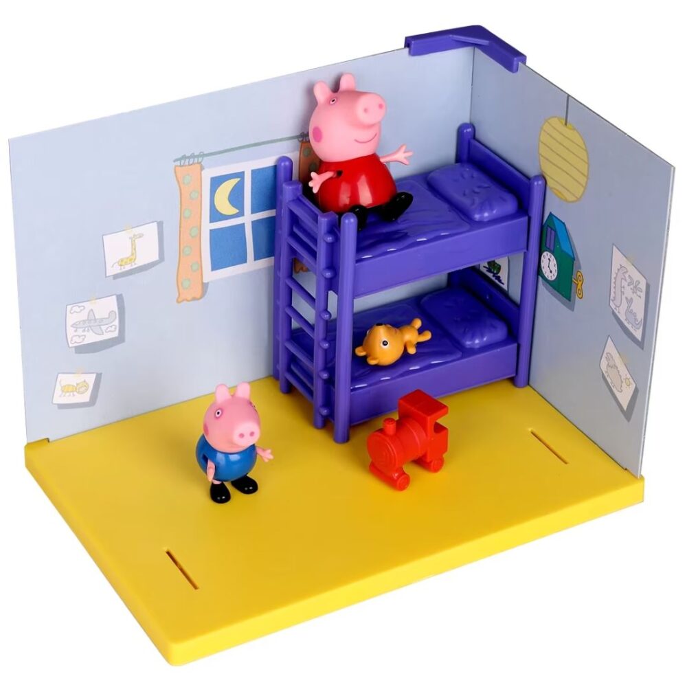 Age 3+ Peppa Pig Bedroom Playset