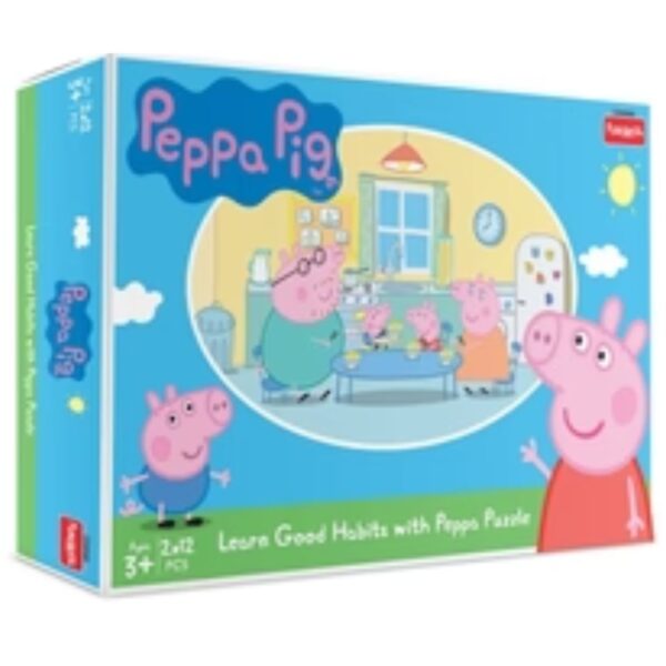 Age 3+ Peppa Pig Puzzle Learn Good Habits