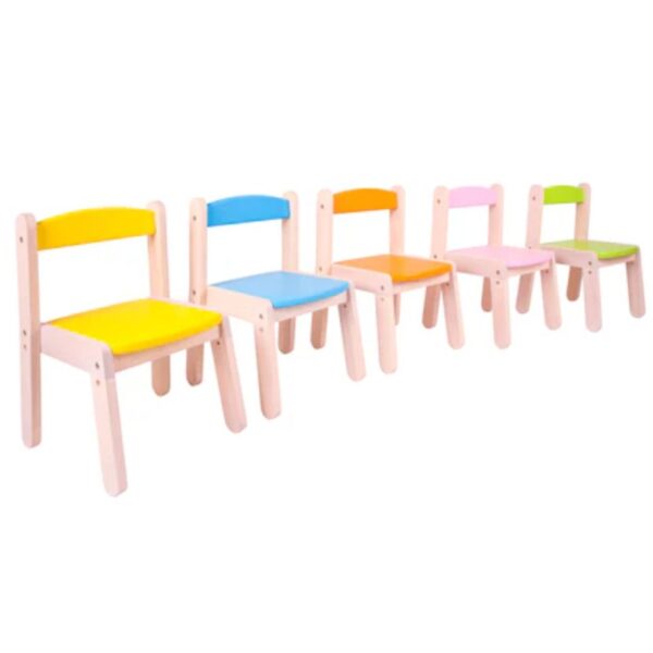 Age 1+ Brainsmith Wooden Stacking Chairs