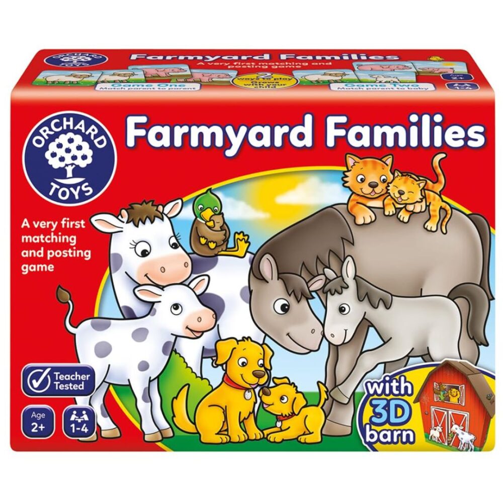 Age 2+ Orchard Toys Farmyard Families Educational Game