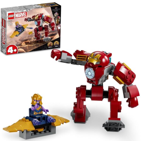 Age 4+ Lego 76263 Marvel Iron-man Hulkbuster vs Thanos