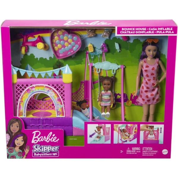 Age 3+ Barbie Skipper Bounces Houses