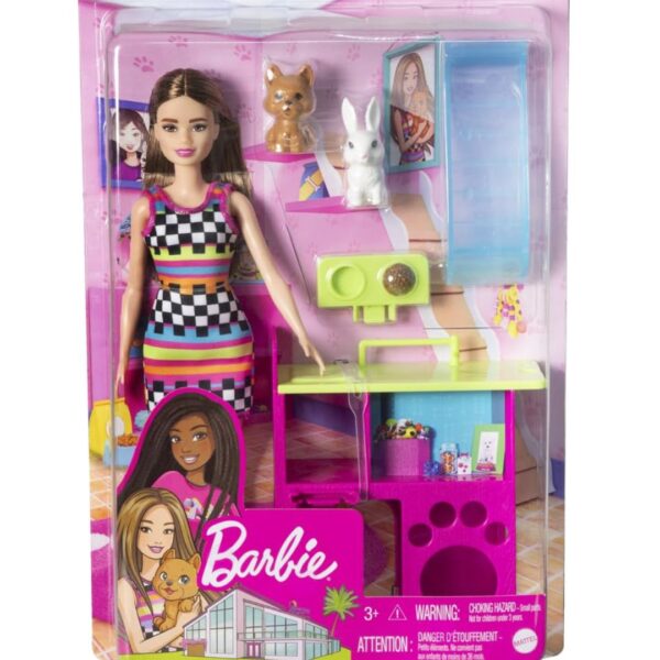 Age 3+ Barbie Pet Playhouse Set