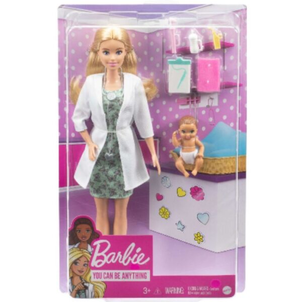 Age 3+ Barbie Baby Doctor Playset