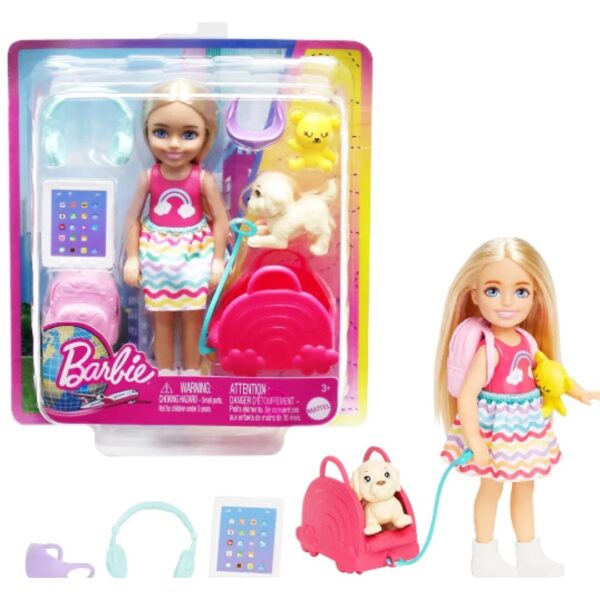 Age 3+ Barbie Chelsea Travel Set