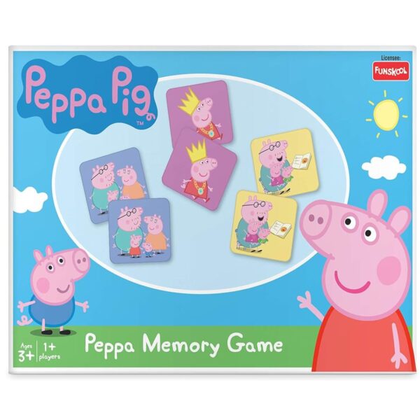 Age 3+ Peppa Pig Memory Puzzle Game