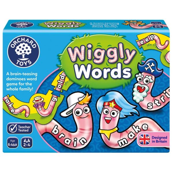 Age 6+ Orchard Toys Wiggly Words Board Games