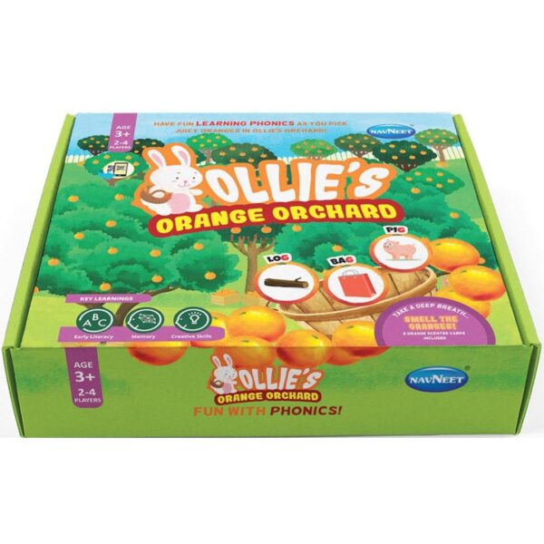 Age 3+ Navneet Ollie's Orange Orchard Games