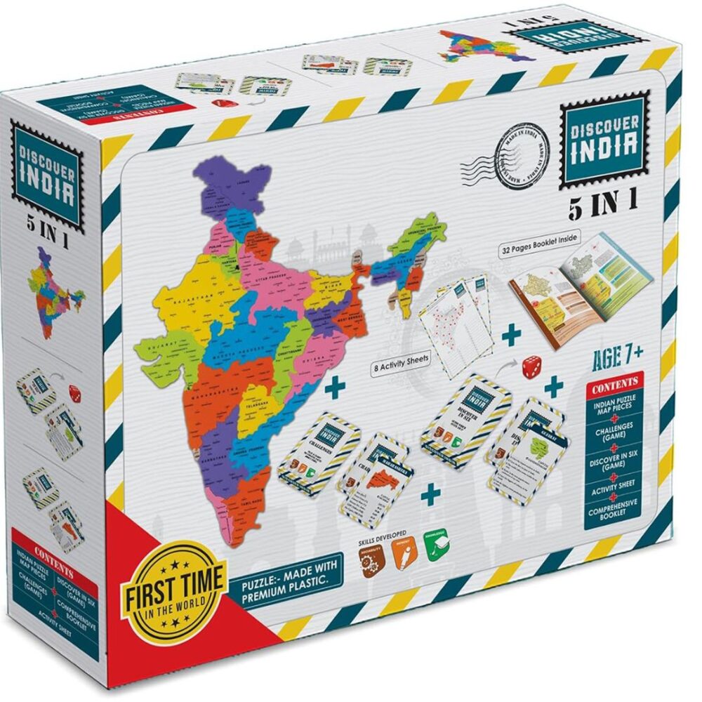 Age 7+ Zephyr Discovery India 3 in 1