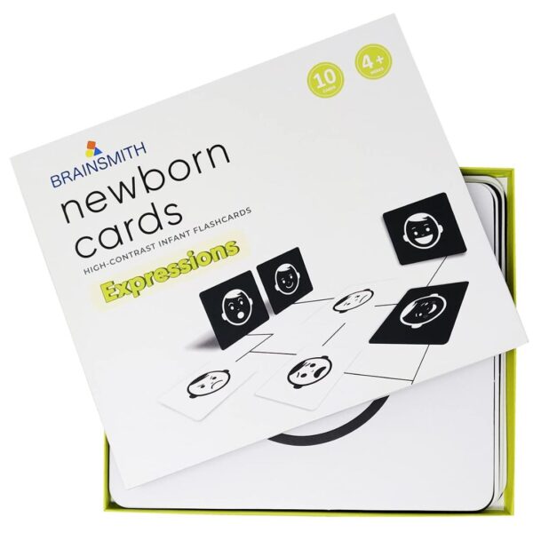 Age 2+ Brainsmith Newborn Flash Card Expressions