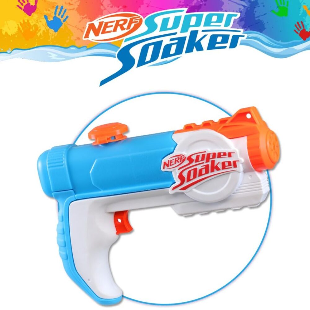 Age 6+ Nerf Super Soaker Piranha