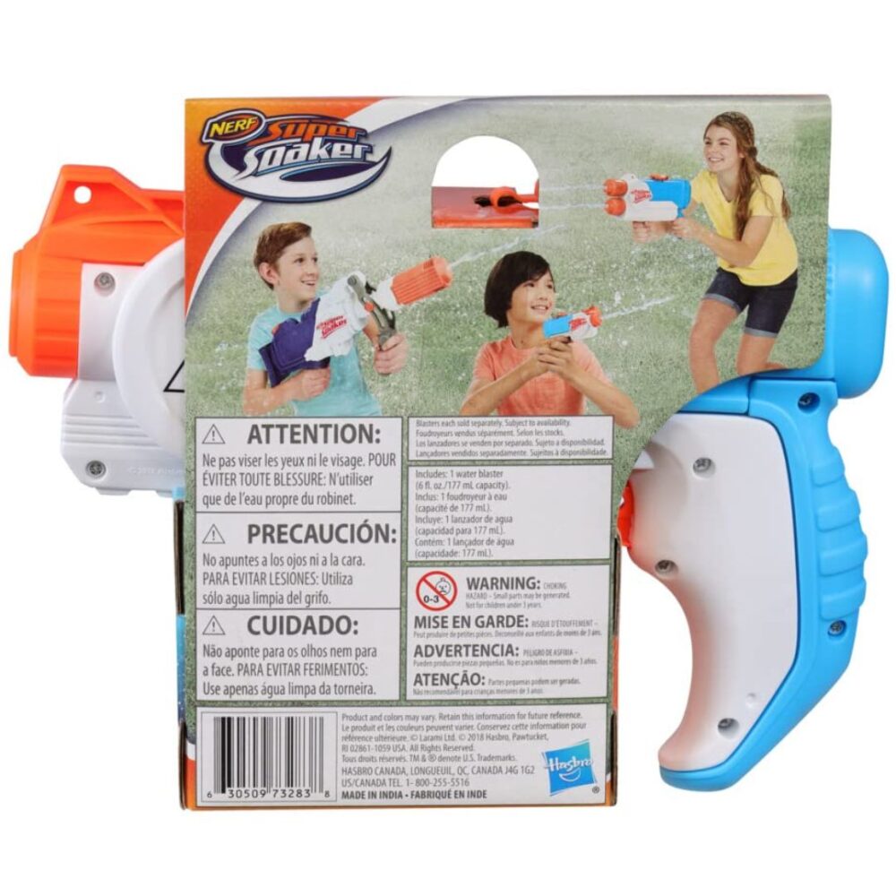 Age 6+ Nerf Super Soaker Piranha