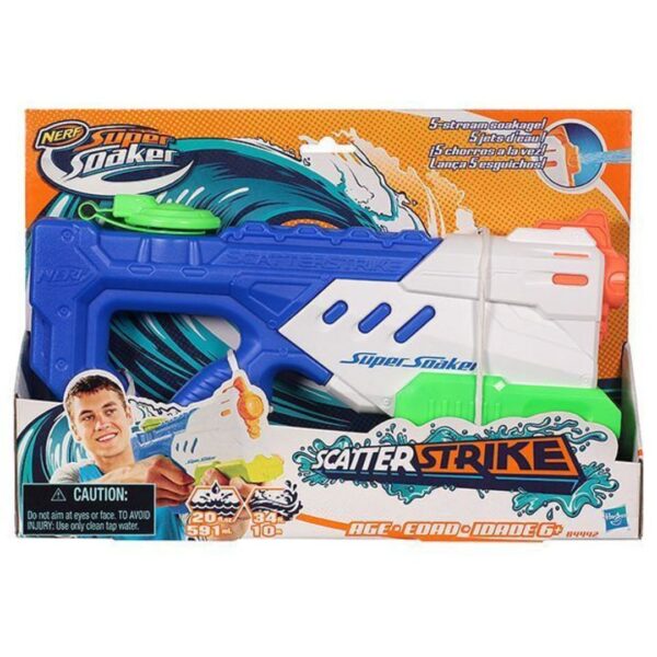 Age 6+ Nerf Super Soaker Scatter Strike