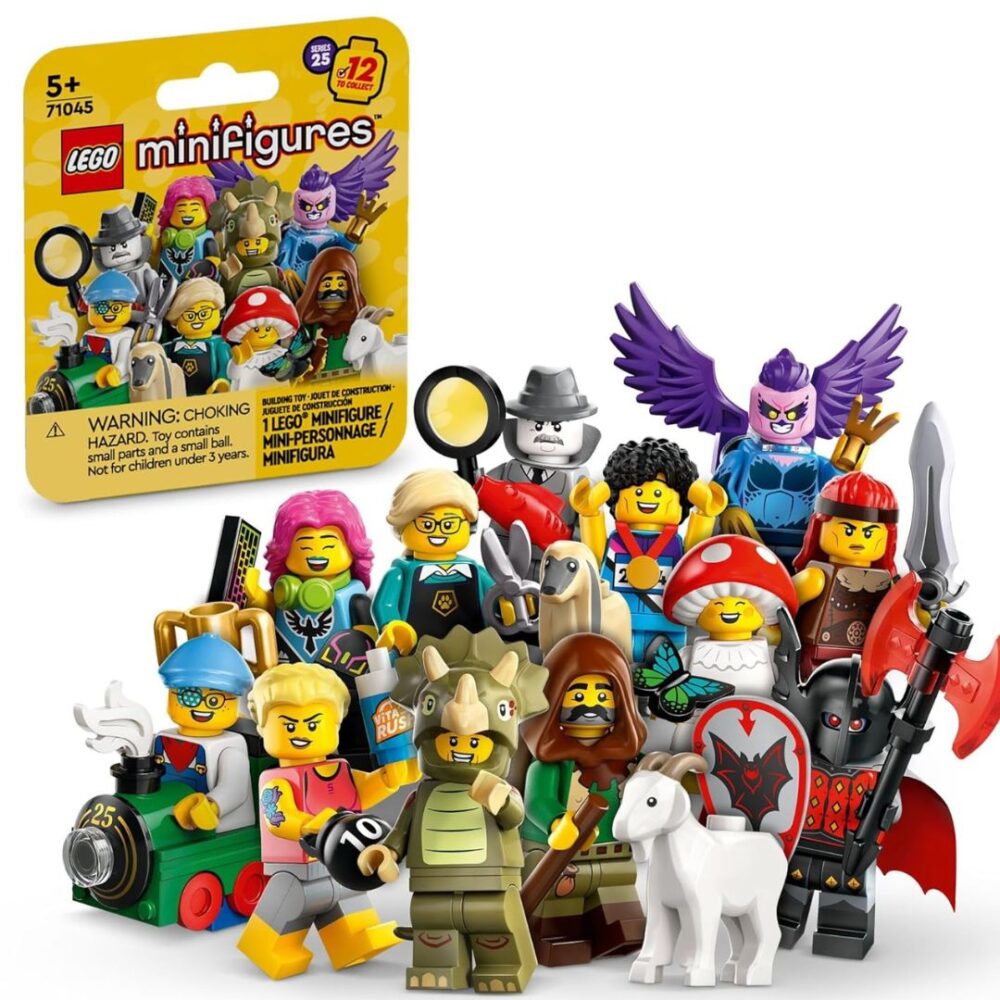 Age 5+ Lego 71045 Minifiguers Series 25 Collectible Figures