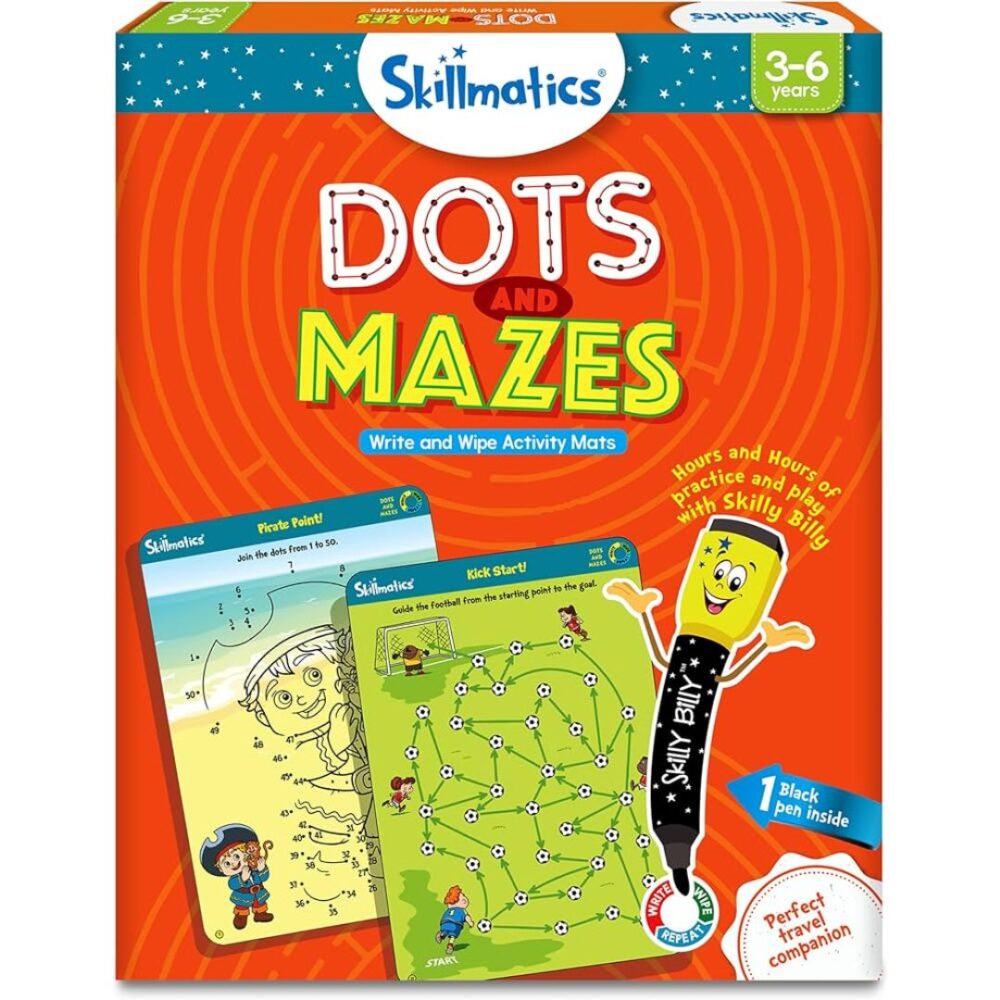 Age 3+ Dots and Mazes