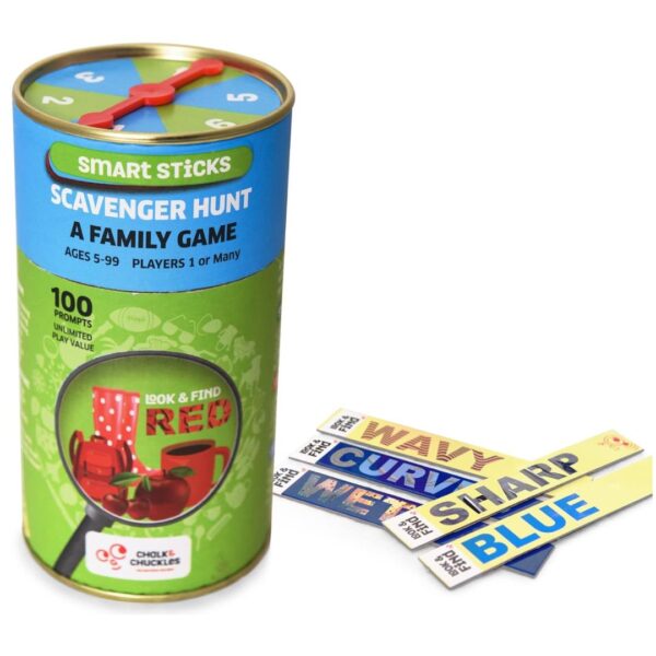 Age 7+ Chalk & Chuckles Smart Sticks-Scavenger Hunt