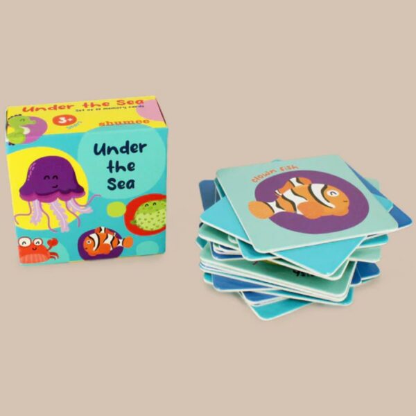 Age 3+ Shumee Sea Side Memory Game